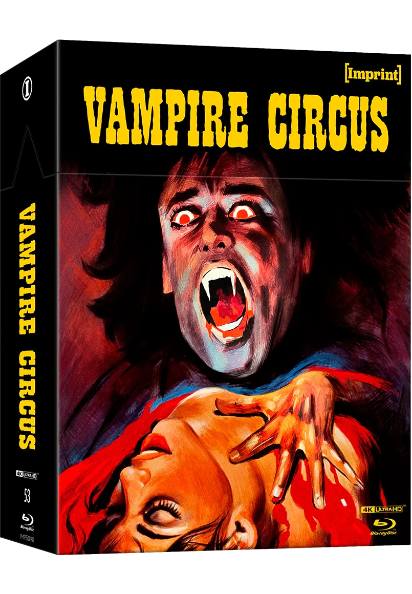 Front cover of Vampire Circus (1972) Limited Edition Hardbox [4K Ultra HD + Blu-ray] (Australian Import)