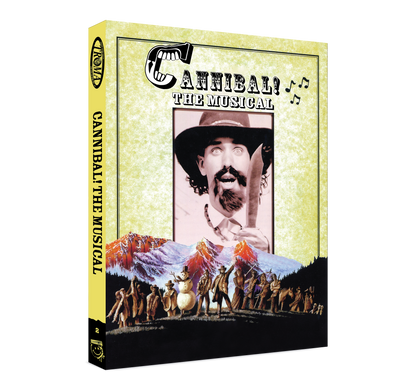 Front slipcover of Cannibal! The Musical [Region Free Blu-ray]