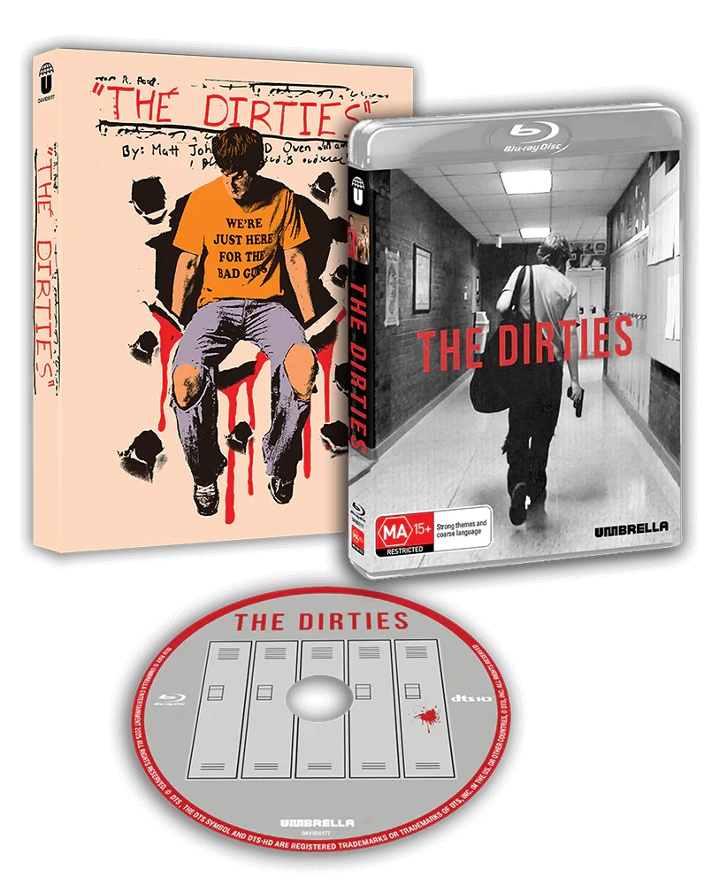 Box contents of The Dirties (2013) [Blu-ray]