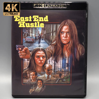 Front case of East End Hustle [4K Ultra HD + Blu-ray]