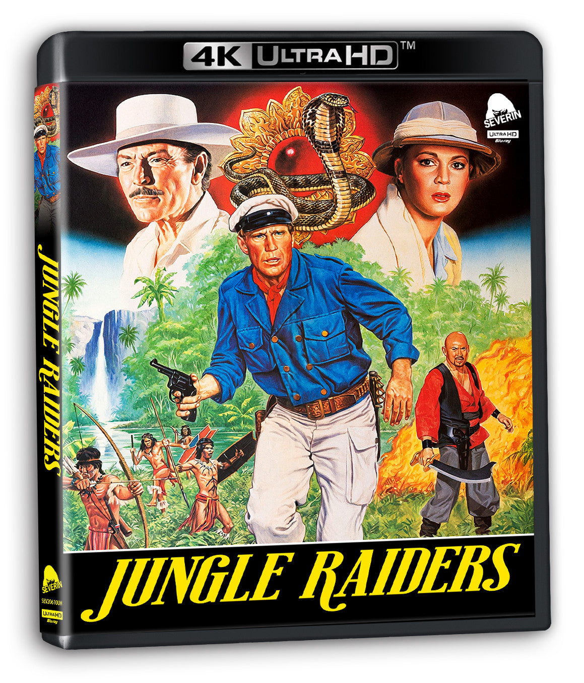 3D art of Jungle Raiders [4K Ultra HD + Blu-ray]