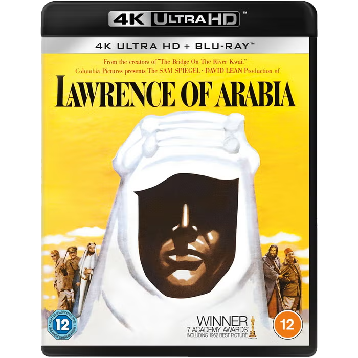 Front cover of Lawrence Of Arabia (UK Import) [4K Ultra HD + Region B Blu-ray]