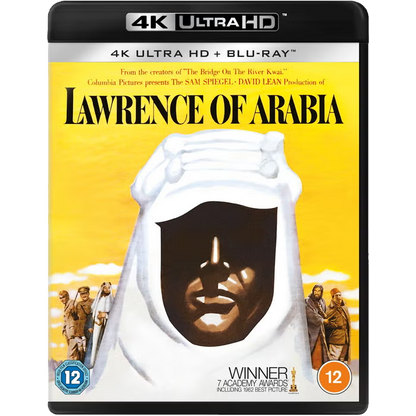 Front cover of Lawrence Of Arabia (UK Import) [4K Ultra HD + Region B Blu-ray]