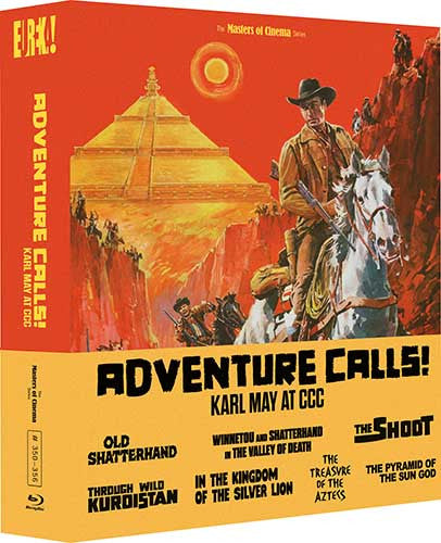 Front cover of Adventure Calls! Karl May at CCC (Limited Box Set) [Blu-ray]