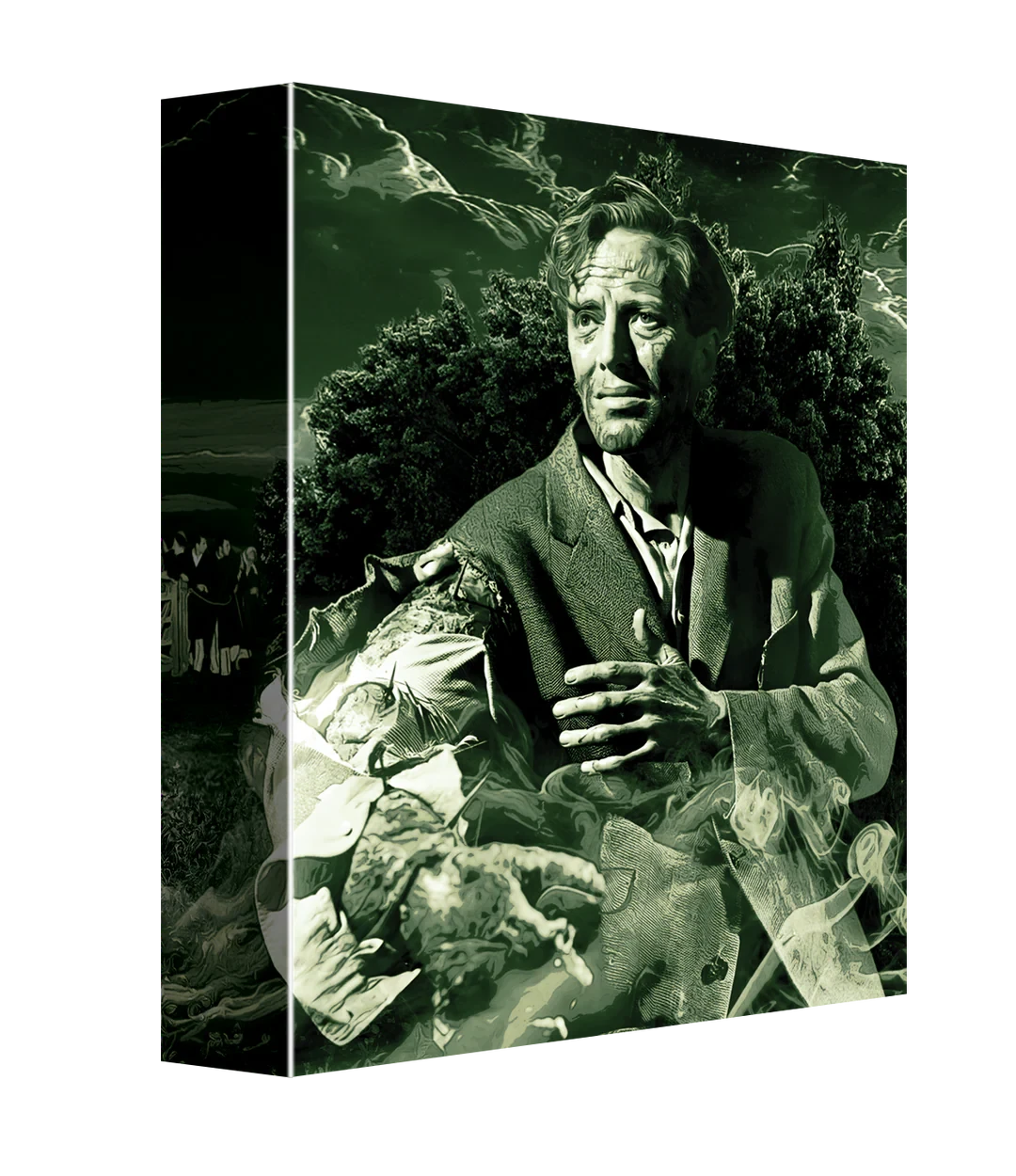 Back slipcase of The Quatermass Xperiment Limited Edition (UK Import) [4K Ultra HD + Region B Blu-ray]