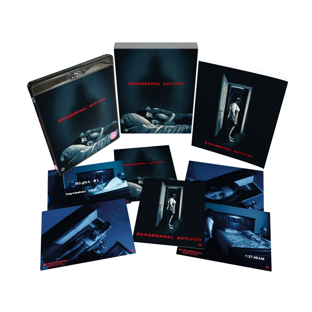 Box contents of Paranormal Activity Limited Edition (UK Import) [Region B Blu-ray]