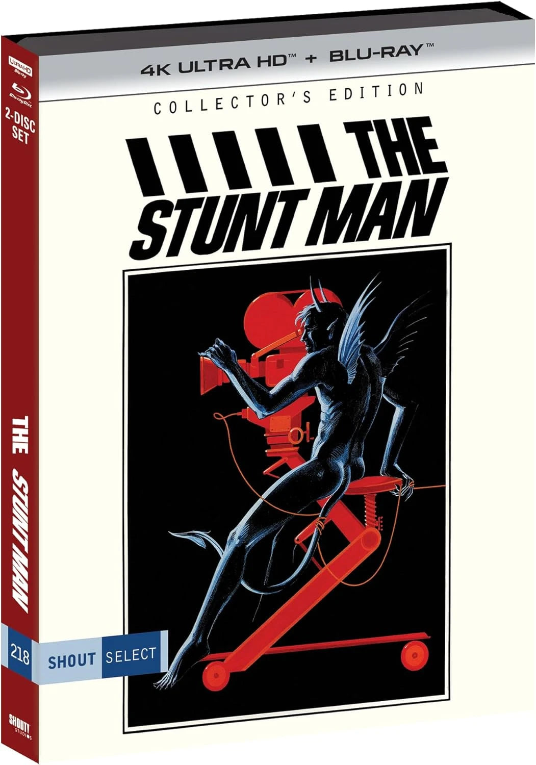 Front cover of The Stunt Man Collector's Edition [4K Ultra HD + Blu-ray]
