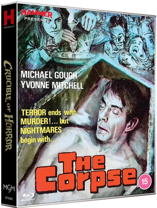 Inner sleeve of Crucible of Horror (UK Import) [Region B Blu-ray]