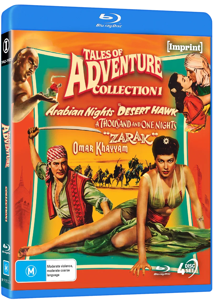 Front cover of Tales of Adventure: Collection One (1942 - 1957) Standard Edition [Blu-ray] (Australian Import)