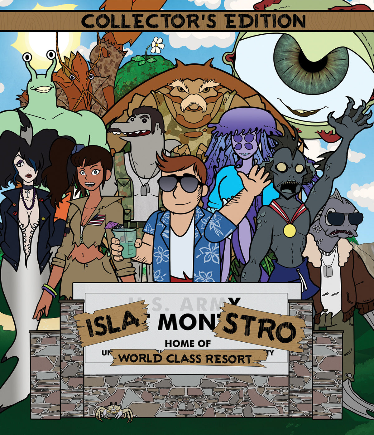Front cover of Isla Monstro (Collector's Edition) [Blu-ray]