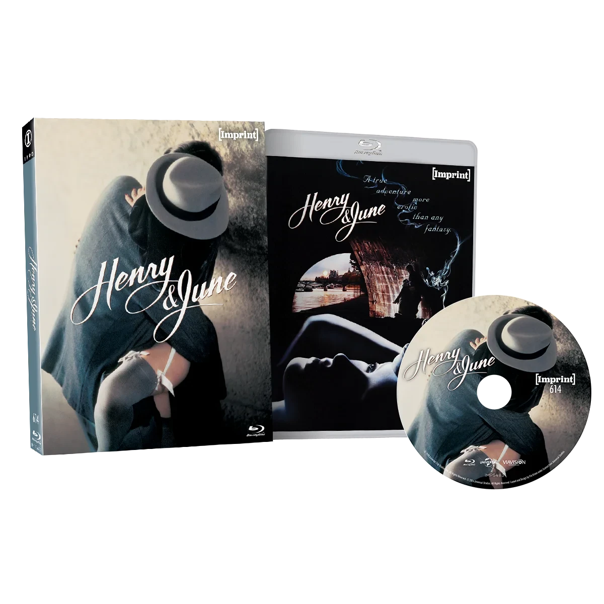 Packshot of Henry and June (1990) Limited Edition [Blu-ray]