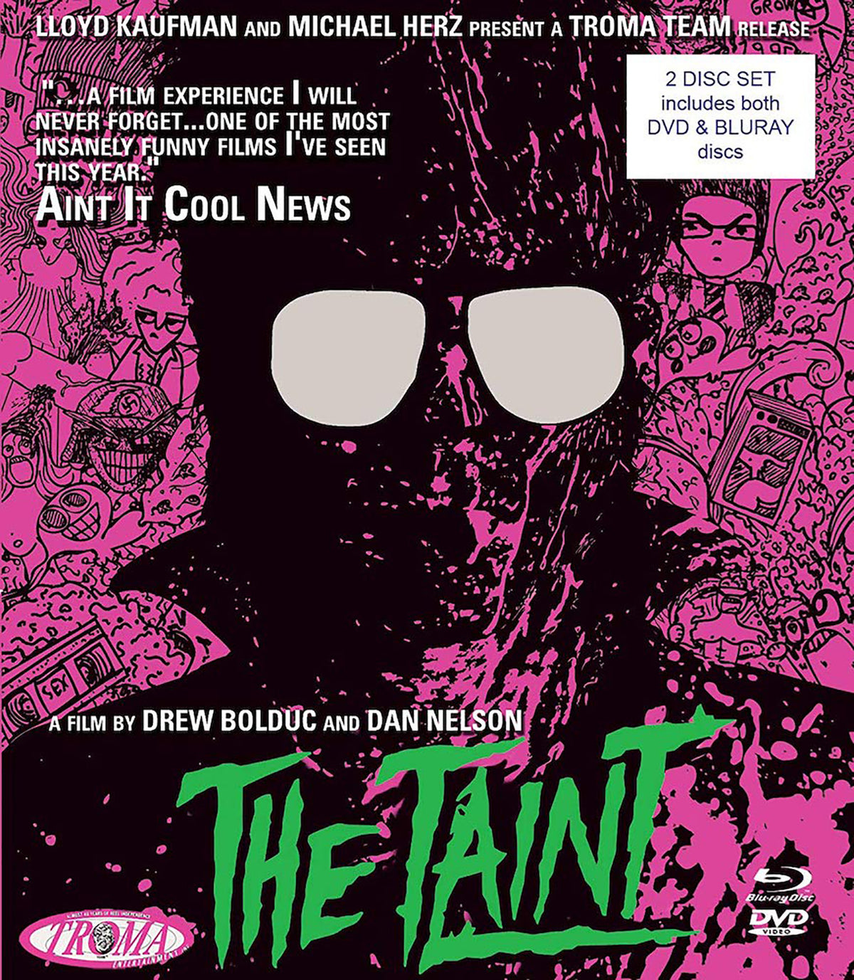 Front cover of The Taint [Blu-ray + DVD]