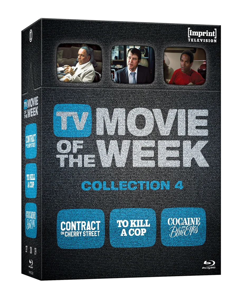 Front cover of TV Movie Of The Week Collection Four Limited Edition 3-Disc Hardbox [Blu-ray] (Australian Import)