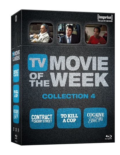 Front cover of TV Movie Of The Week Collection Four Limited Edition 3-Disc Hardbox [Blu-ray] (Australian Import)