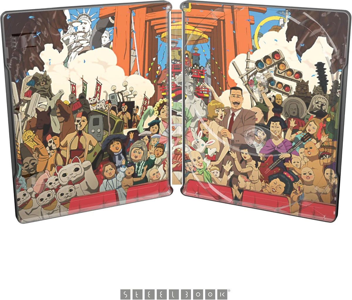 Inside case of Paprika Limited Edition Steelbook (UK Import) [4K Ultra HD + Blu-ray]