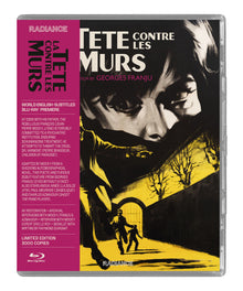 Front cover of La tete contre les murs (Limited Edition) [Blu-ray]