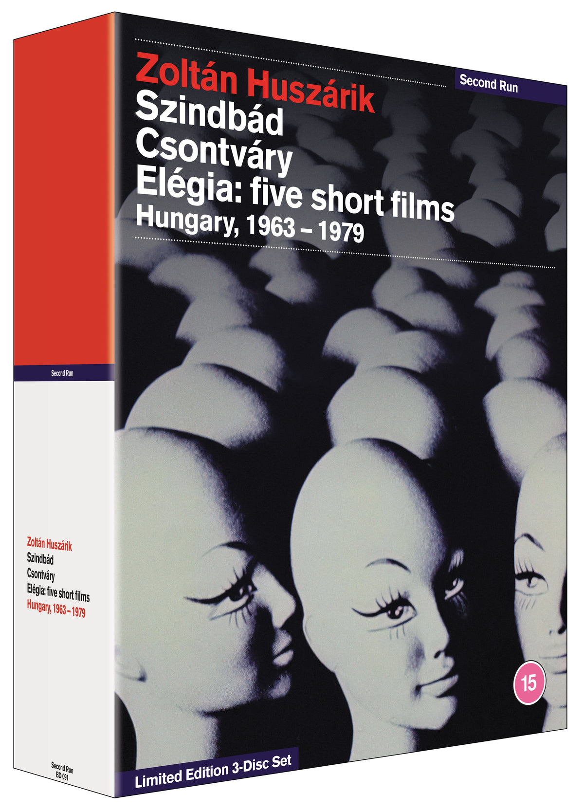 Front cover of Zoltan Huszarik: Szindbad/Csontvary/5 short films (UK Import) [Region Free Blu-ray]