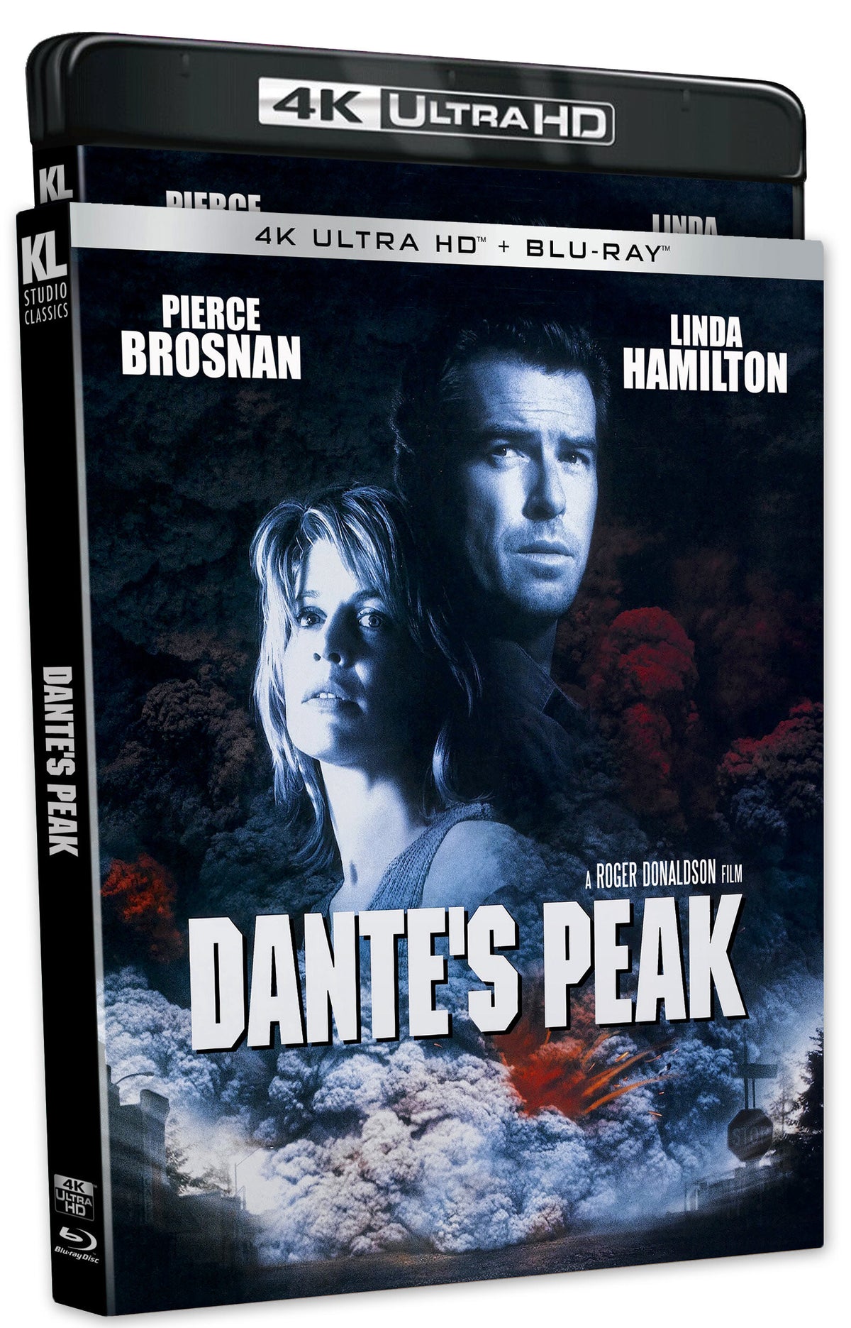 Front slipcover of Dante's Peak [4K Ultra HD + Blu-ray]
