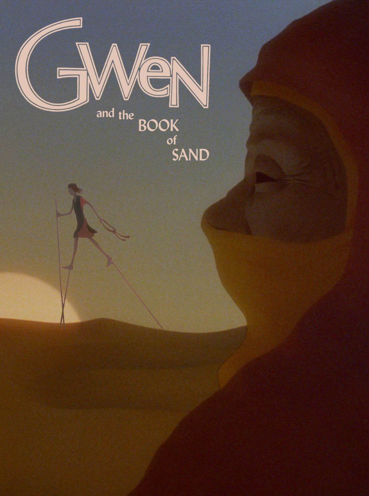 Front cover of Gwen And The Book Of Sand [4K Ultra HD + Blu-ray]