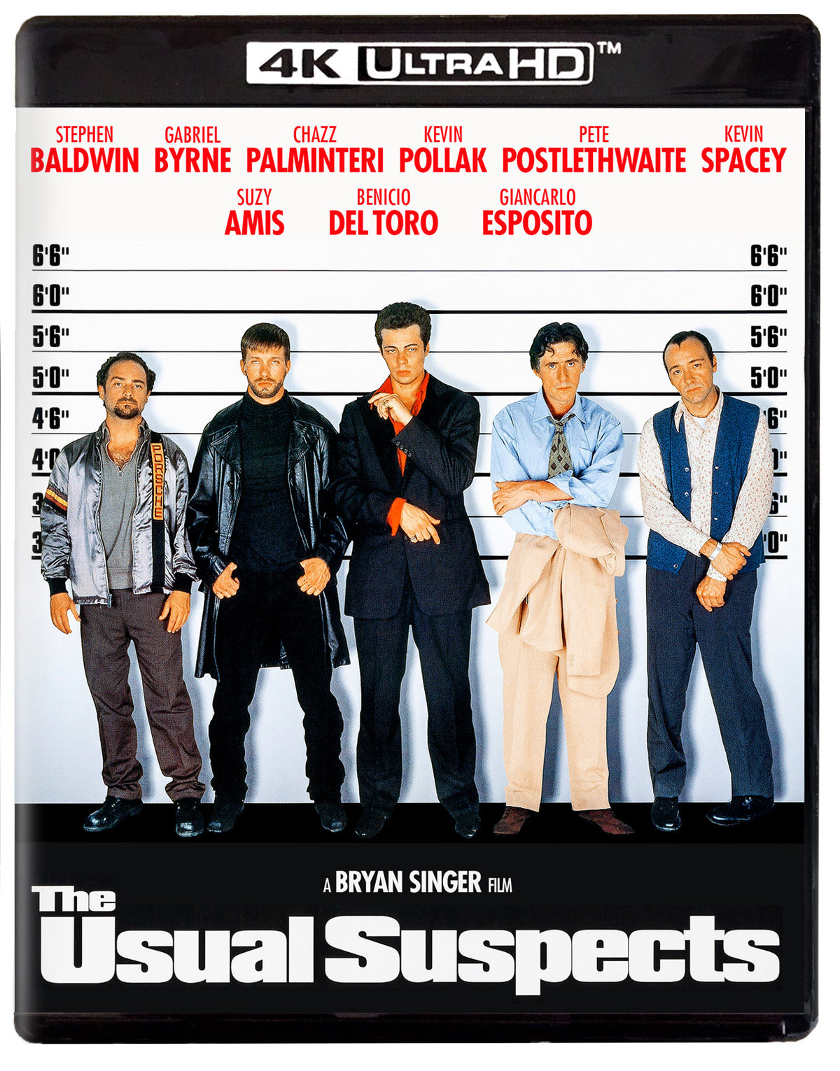 Front cover of Usual Suspects [4K Ultra HD + Blu-ray]