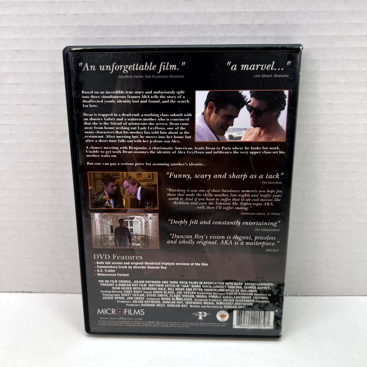 Back cover of AKA [DVD]