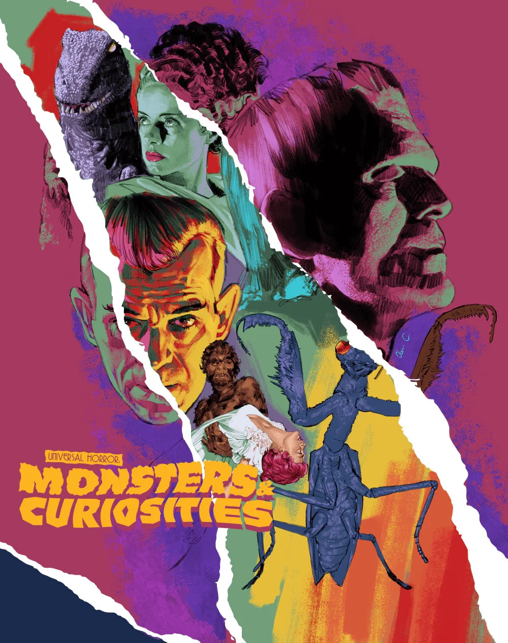 Front cover of Universal Horror: Monsters And Curiosities (1923 - 1960) [Blu-ray]