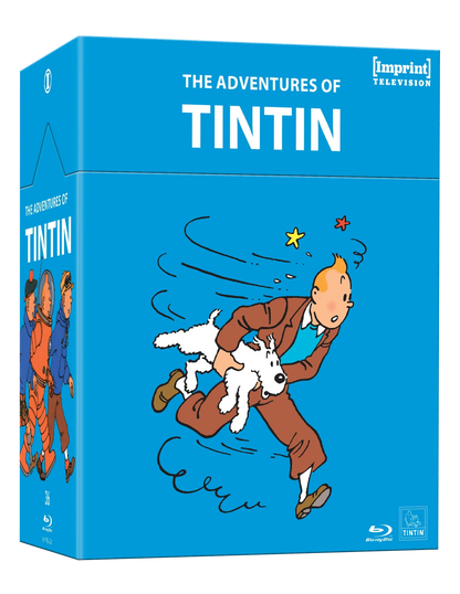 Front cover of Adventures of TinTin: Complete Collection Limited Edition Hardbox [Blu-ray] (Australian Import)
