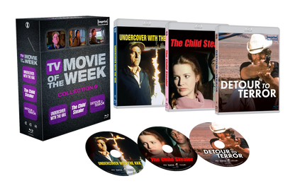 Box contents of TV Movie Of The Week Collection Six Limited Edition 3-Disc Hardbox [Blu-ray] (Australian Import)