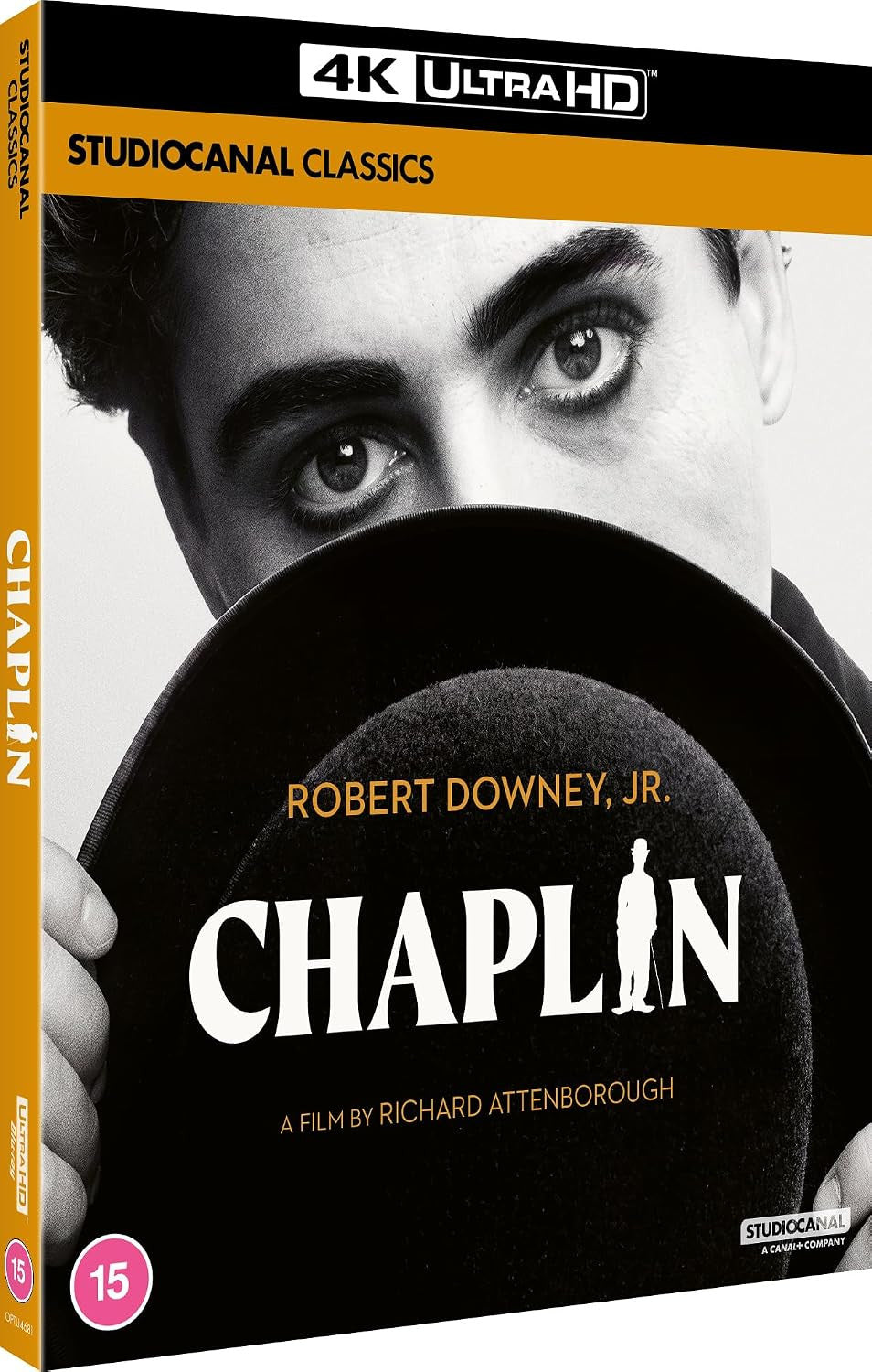 Front cover of Chaplin (UK Import) [4K Ultra HD]