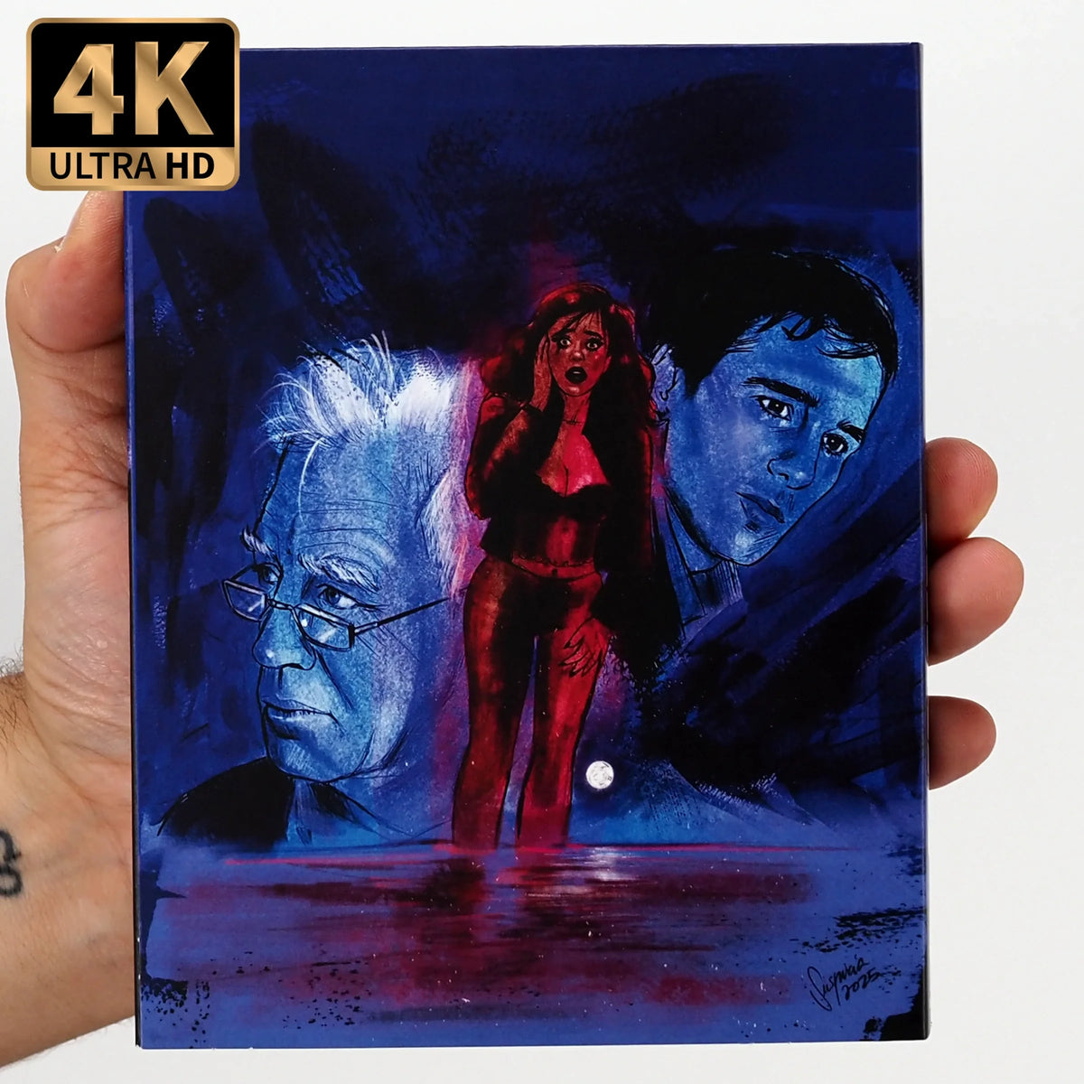 Back slipcover of Sleepless [4K Ultra HD + Blu-ray]