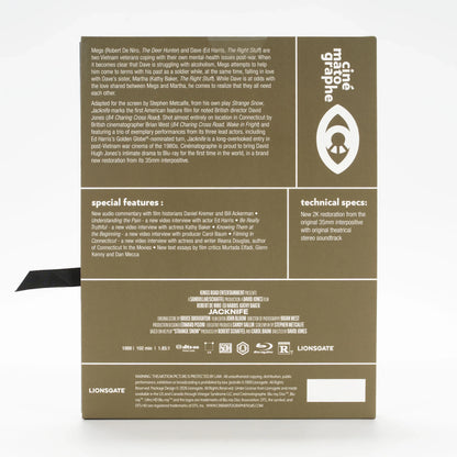 Back cover of Jacknife [Blu-ray]