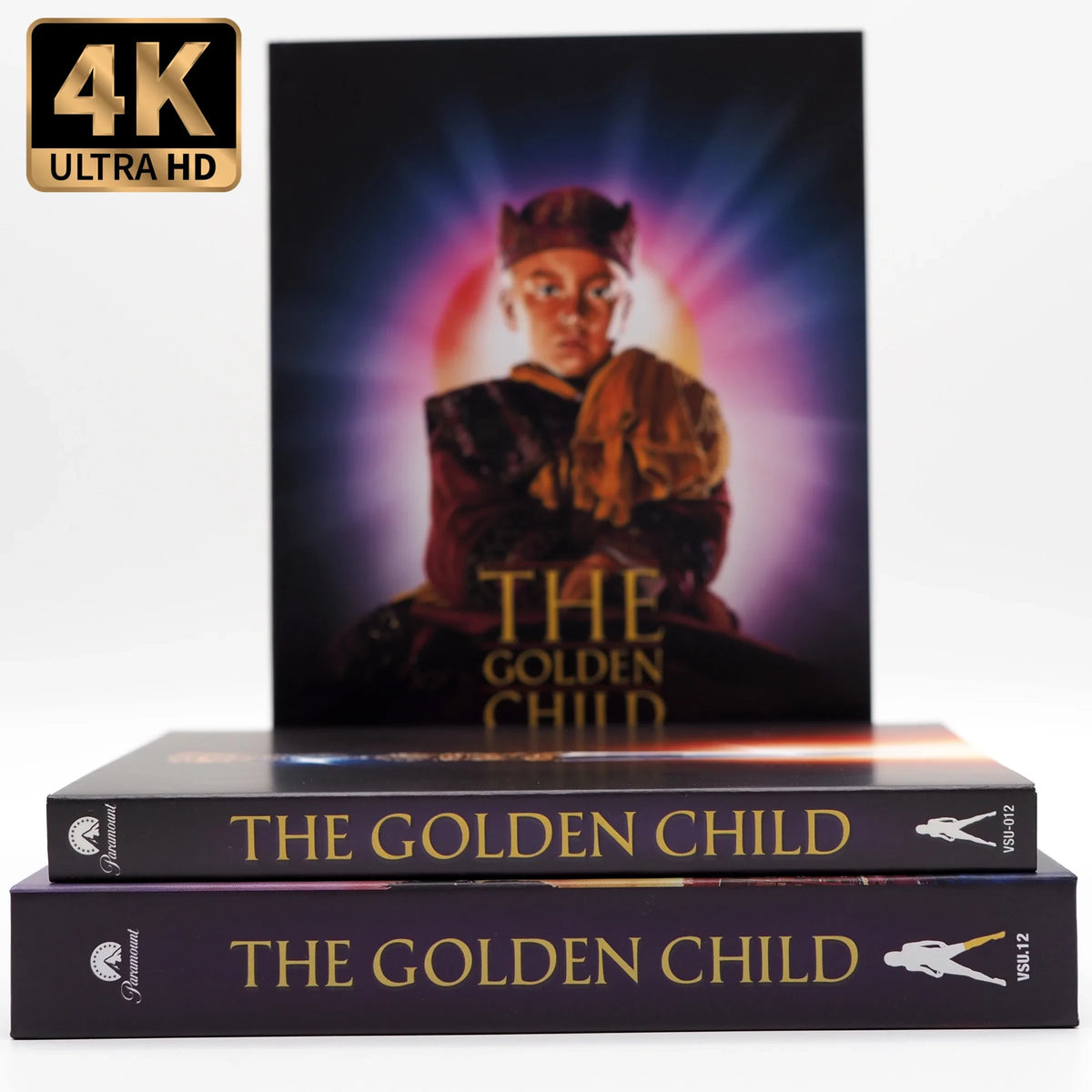 Open deluxe magnet box showing slipcover 2 of The Golden Child [4K Ultra HD + Blu-ray Set]