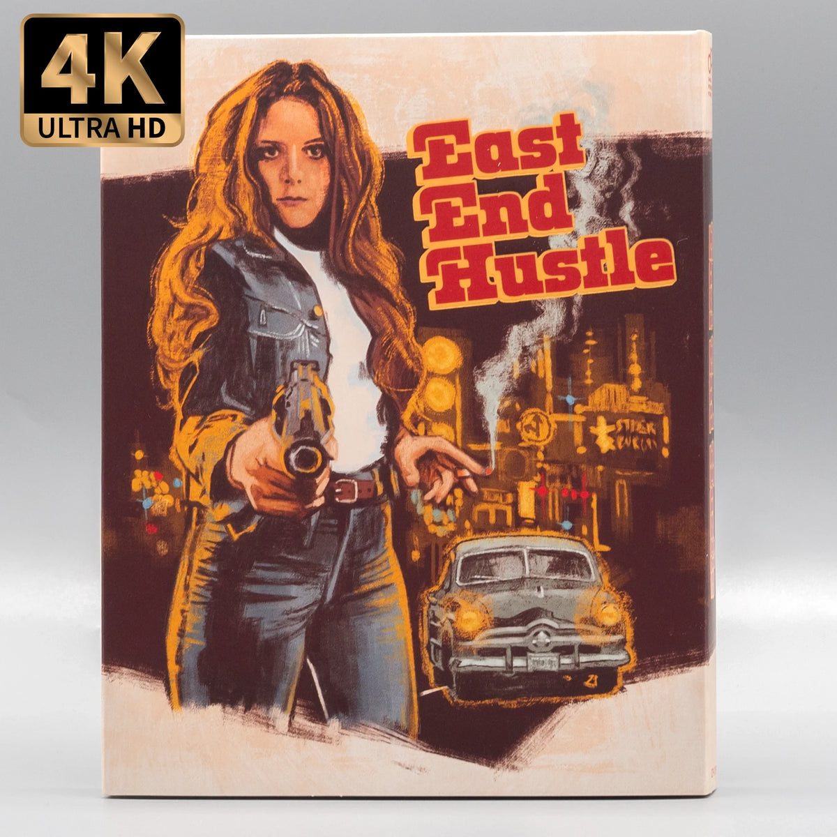 Front slipcover of East End Hustle [4K Ultra HD + Blu-ray]
