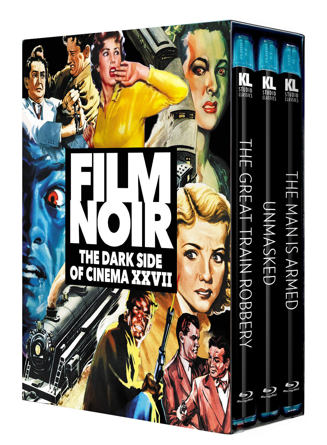 Front cover of Film Noir: The Dark Side of Cinema XXVII [Blu-ray]