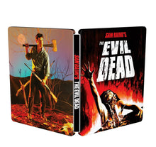 Full cover of The Evil Dead Limited Edition Steelbook (UK Import) [4K Ultra HD + Blu-ray]