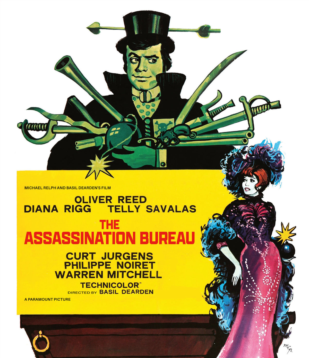 Front cover of The Assassination Bureau [Blu-ray]