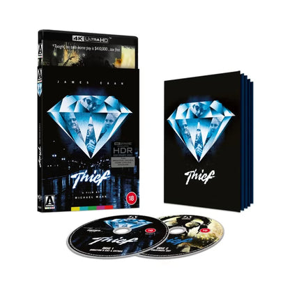 Box contents of Thief Limited Edition (UK Import) [4K Ultra HD + Region B Blu-ray]