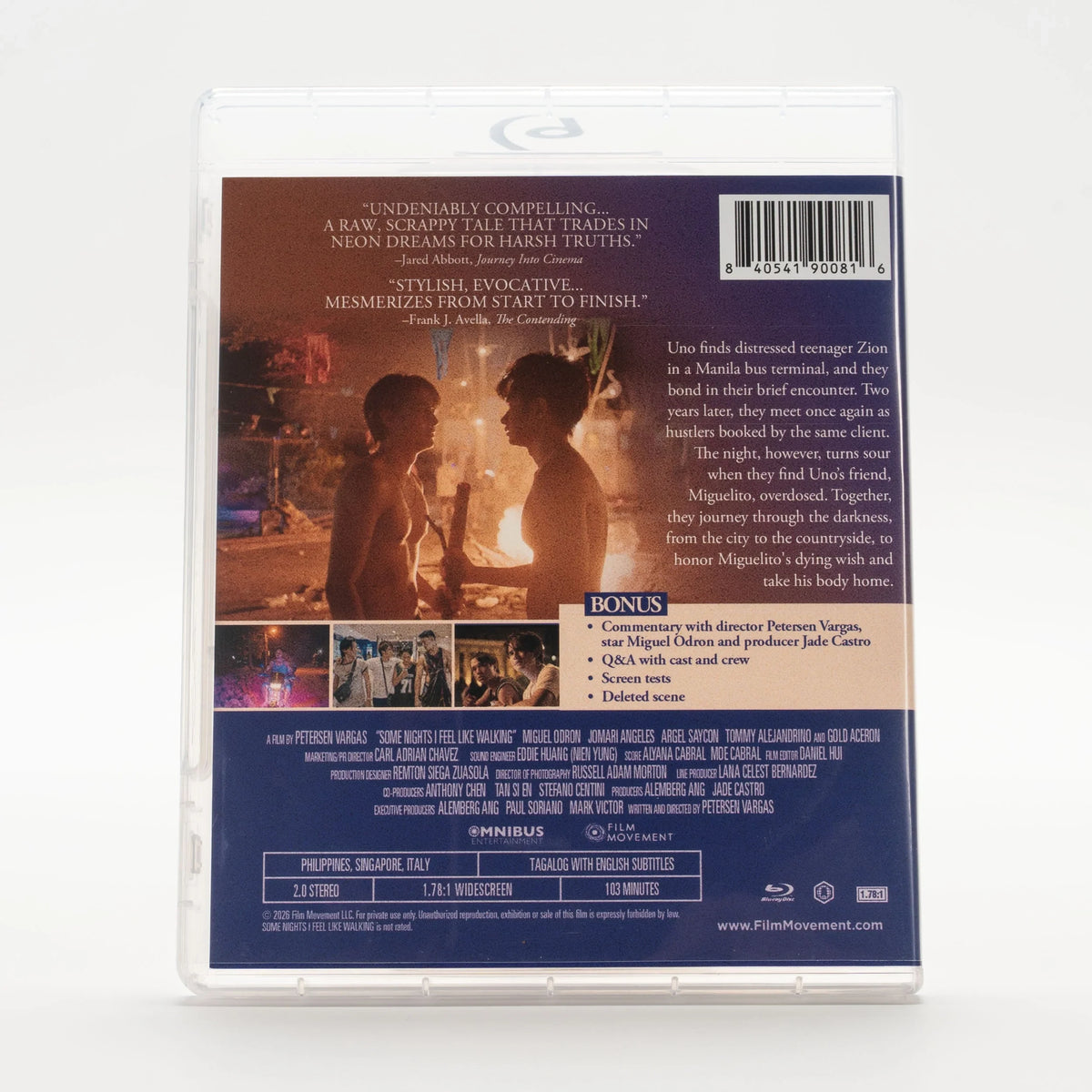 Back case of Some Nights I Feel Like Walking Limited Edition [Blu-ray]