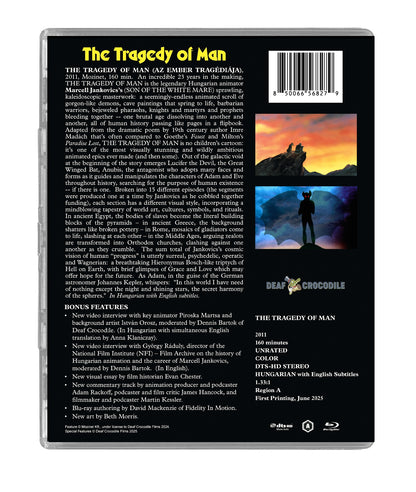 Back cover of The Tragedy Of Man [Blu-ray]
