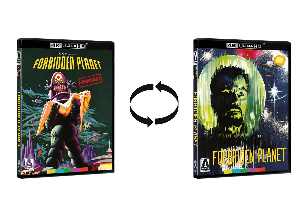 Reversible cover of Forbidden Planet Limited Edition [4K Ultra HD + Blu-ray]