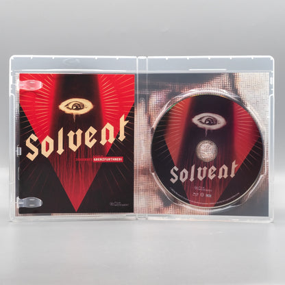 Open case showing disc art of Solvent [Blu-ray] — OOP Slip