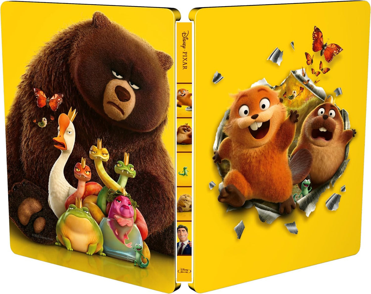 Full covers of Hoppers Limited Edition Steelbook (UK Import) [4K Ultra HD + Blu-ray]