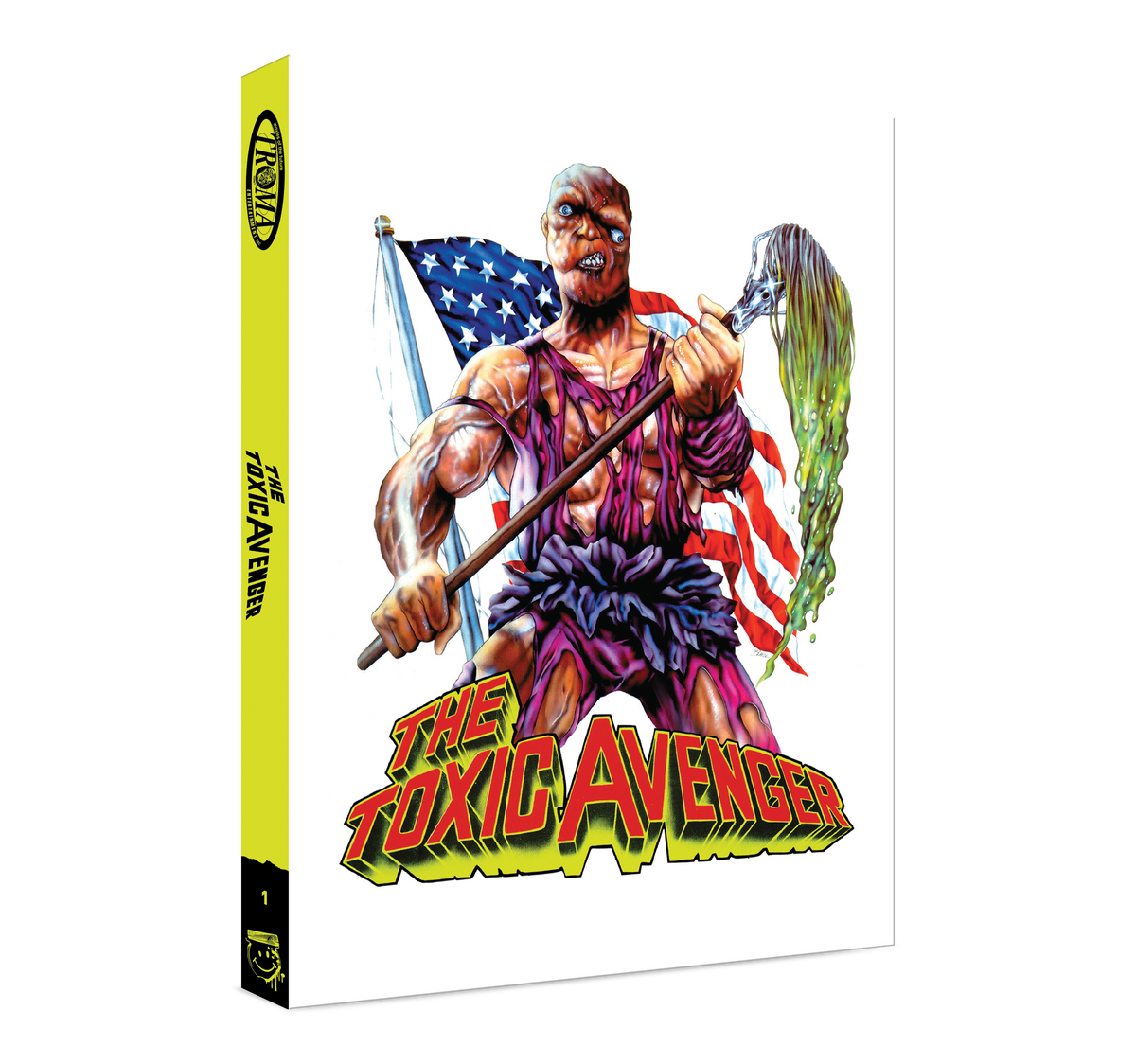 Front slipcover of The Toxic Avenger [Region Free Blu-ray]