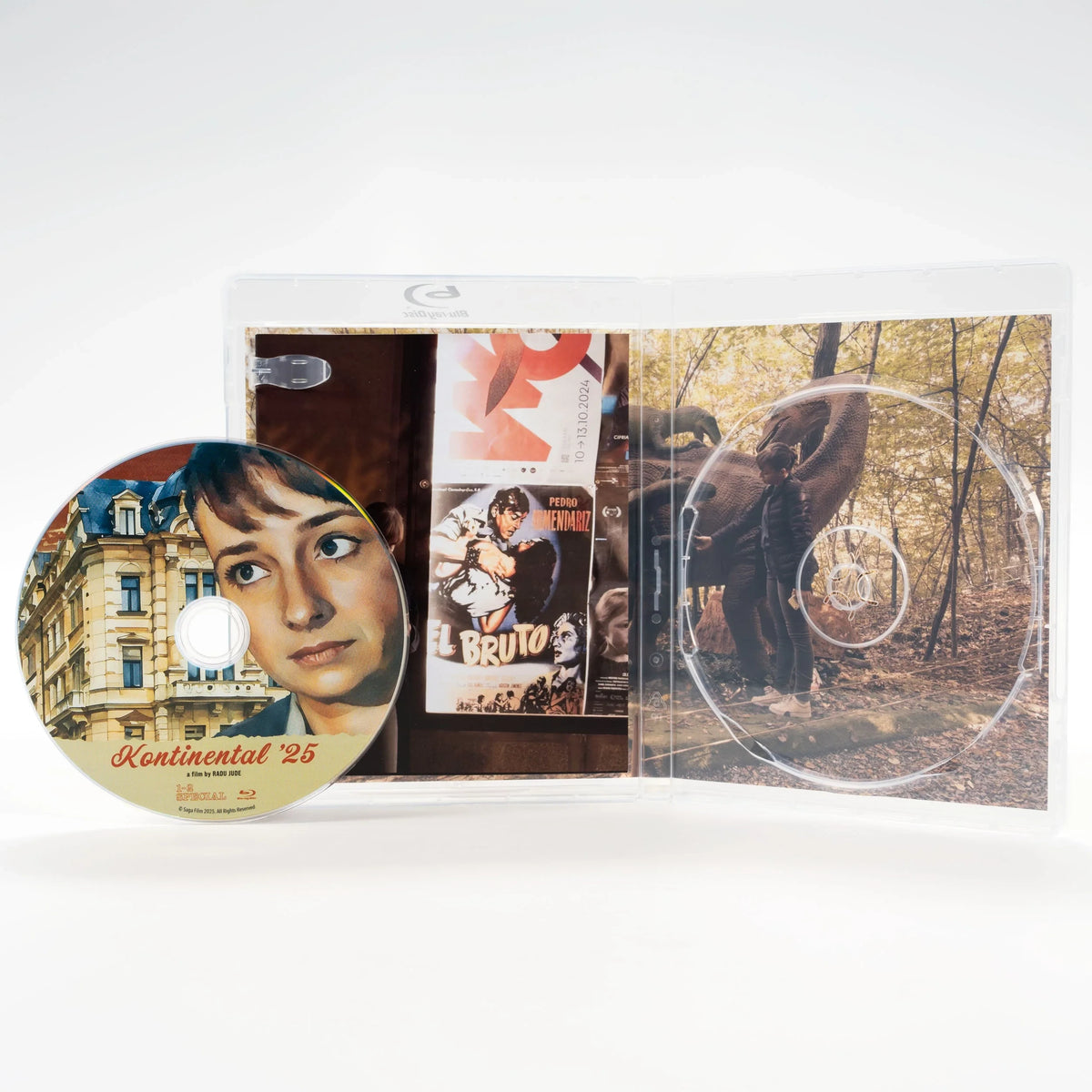 Open case showing disc art of Kontinental '25 [Blu-ray]