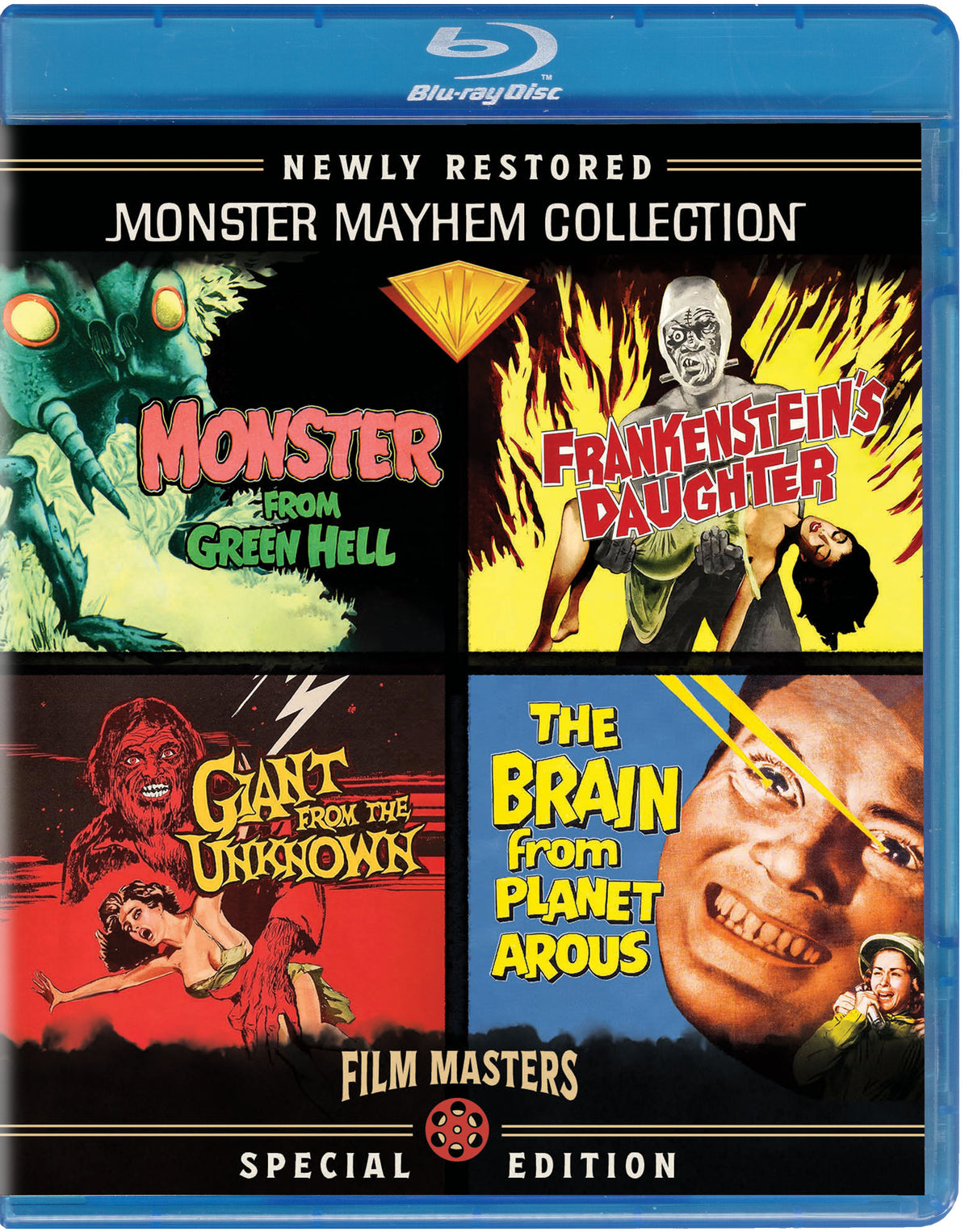 Front cover of Monster Mayhem Collection (2 Disc Special Edition) [Blu-ray]