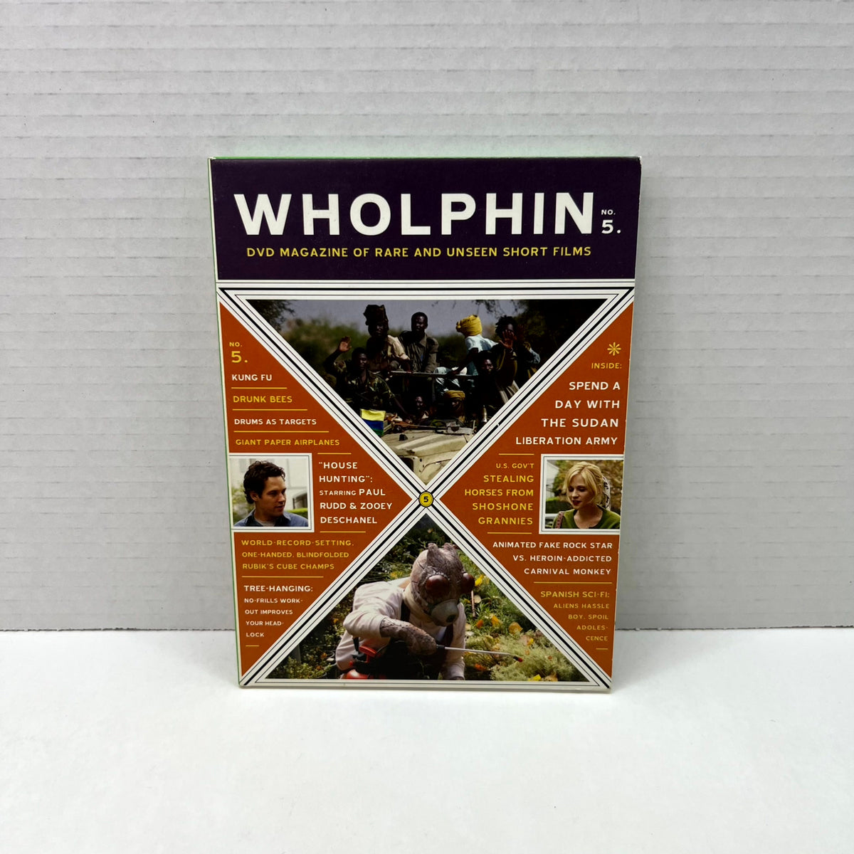 Front cover of Wholphin 5: A DVD Magazine of Rare and Unseen Short Films [DVD]