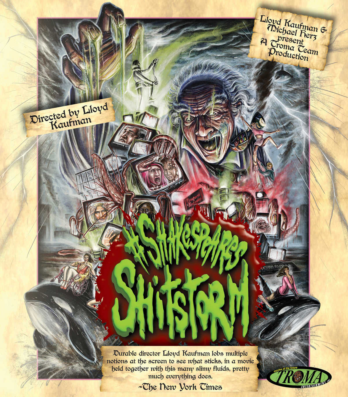 Front cover of #shakespearesshitstorm [Special Edition] [4K Ultra HD + Blu-ray]