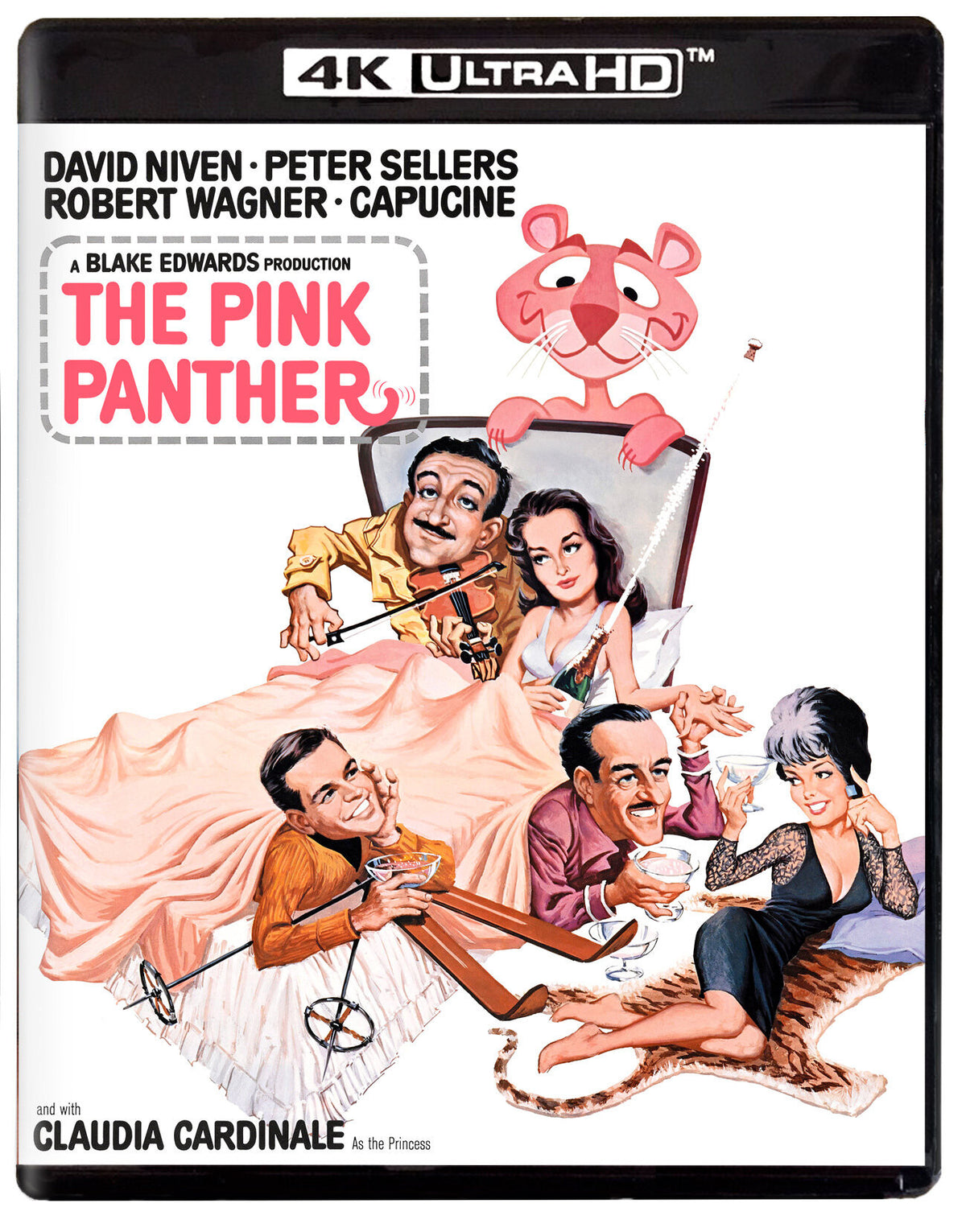 Front case of The Pink Panther [4K Ultra HD + Blu-ray]