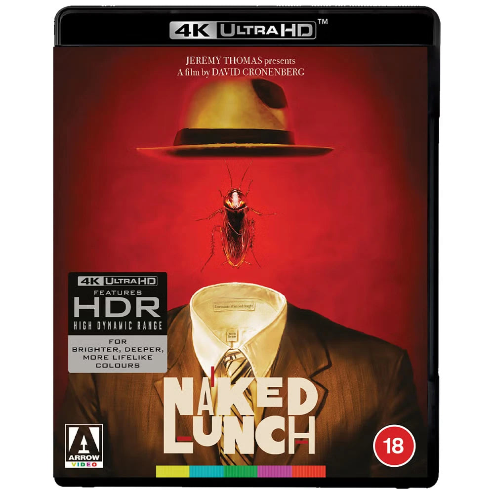 Front cover of Naked Lunch (UK Import) [4K Ultra HD]