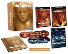 Box contents of Lars von Trier's The Kingdom Trilogy [4K Ultra HD + Blu-ray]